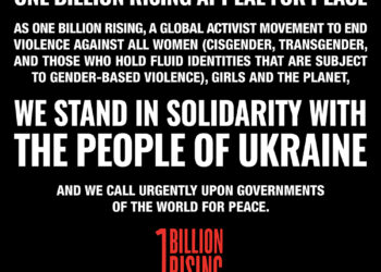 One Billion Rising Appeal for Peace!