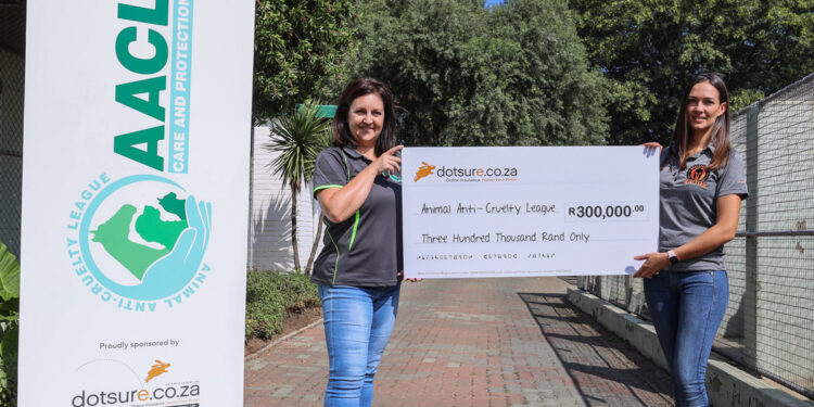 SA’s top-rated insurer donates over R300,000 to animals in need!
