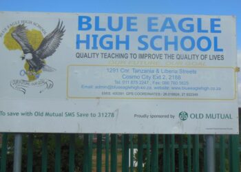 Blue Eagle High School is tops in Cosmo City with 88.1% pass rate!