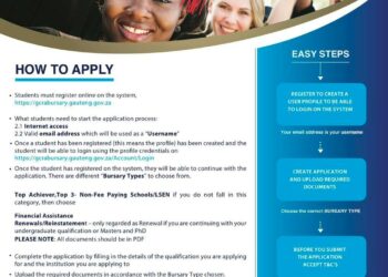 Gauteng City Region Academy Official (GCRA) Bursary!