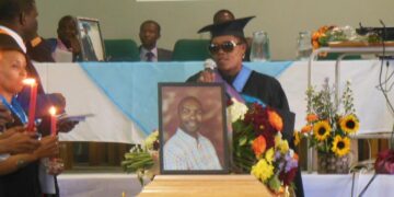 A very sad day at S’godiphola Secondary School eight years ago!