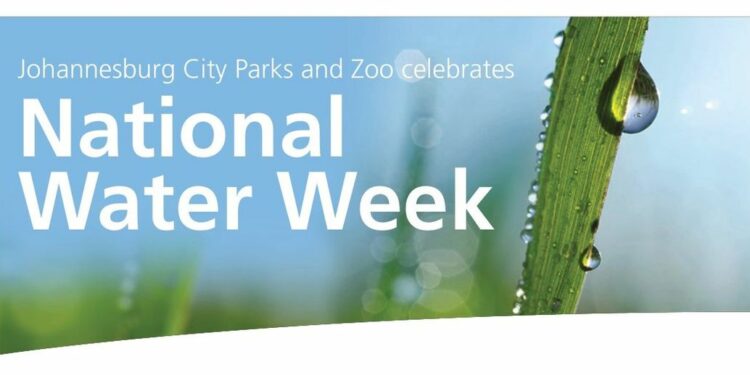 Join JoburgParks in celebrating National Water Week 2024