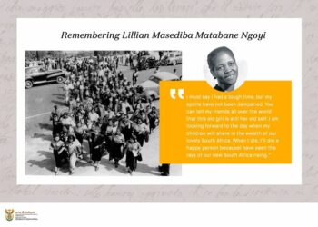 HALALA MBOKODO Lillian Ngoyi!