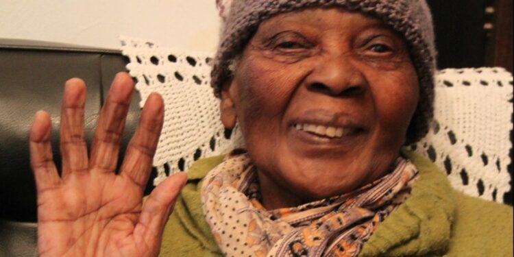 Mama Zondeni Veronica Sobukwe Received Order of Luthuli: Silver