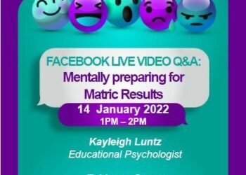 Mentally Preparing for Matric Results – SADAG’s this Friday on 14 January from 1pm – 2pm