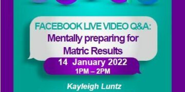 Mentally Preparing for Matric Results – SADAG’s this Friday on 14 January from 1pm – 2pm