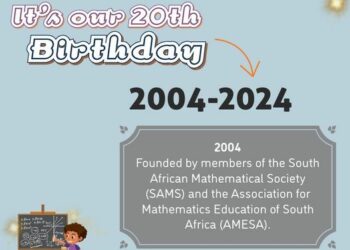 Happy 20th Birthday to SA Maths Foundation (SAMF)!