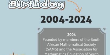 Happy 20th Birthday to SA Maths Foundation (SAMF)!