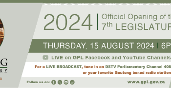 STATE OF READINESS TO HOST GAUTENG SOPA