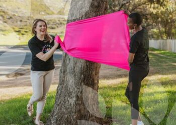 Pink Trees for Pauline!