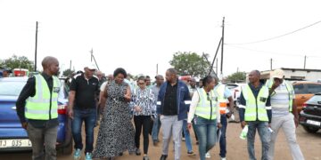MEC and Minister Conduct Site Visit to Soul City Informal Settlement for Ground-breaking Alternative Sanitation Project