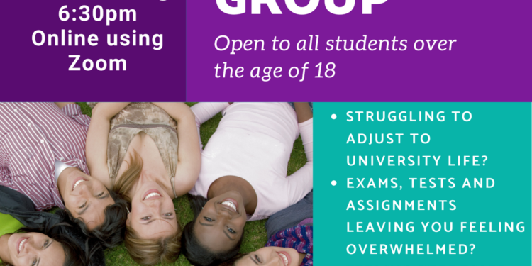 Free Online Student Support Group – Tuesday, 21 January @ 6:30pm!