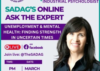 Ask The Expert – Unemployment & Mental Health: Finding Strength in Uncertain Times – Friday, 14 March @ 1pm