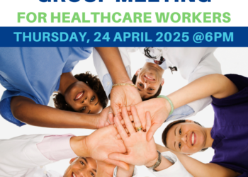 FREE Online Support Group for HealthCare Workers – Thursday, 24 April @ 6pm
