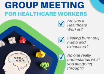 Free Online Support Group Meeting for Healthcare Workers – Thursday, 29 May @ 6pm