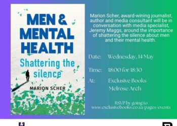 Book Launch – Men and Mental Health: Shattering the Silence – Wednesday, 14 May @ 6pm!
