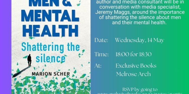Book Launch – Men and Mental Health: Shattering the Silence – Wednesday, 14 May @ 6pm!