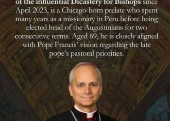 Cardinal Robert Prevost elected Pope Leo XIV after white smoke billows from Sistine Chapel