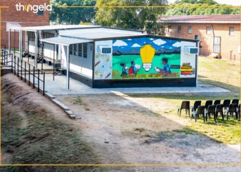 New classroom for Ogies Combined School!