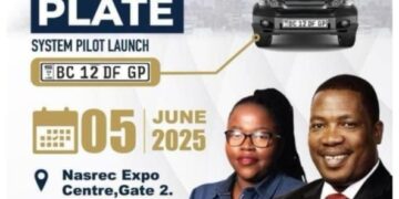 Pilot launch of Gauteng province’s number plate system on 5 June
