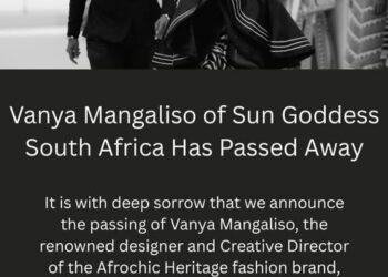 Vanya Mangaliso of Sun Goddess South Africa Has Passed Away