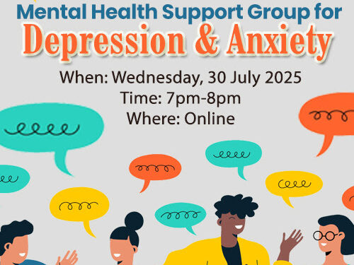 Free Online Online Mental Health Support Group for Depression & Anxiety