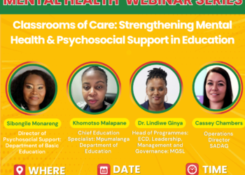 DBE Mental Health Webinar – Strengthening Mental Health & Psychosocial Support in Education – Wednesday, 27 August @ 6pm