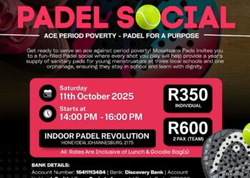 Join Mosetsana Pads for a fun-filled Padel Social this International Girl Child Day