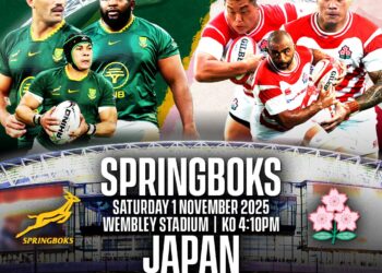 WORLD CHAMPIONS AT WEMBLEY – SOUTH AFRICA versus JAPAN