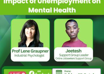 Ask The Expert – Impact of Unemployment on Mental Health – Friday, 3 October @1pm