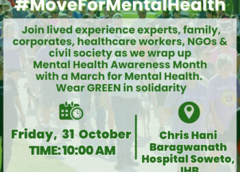 March for Mental Health this Friday – take a stand, raise your voice, and show your support!