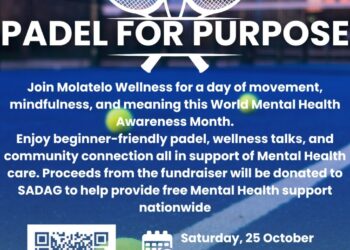 Padel for Purpose: Fundraiser in Support of SADAG – Saturday, 25 October @11am