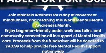 Padel for Purpose: Fundraiser in Support of SADAG – Saturday, 25 October @11am