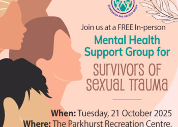 FREE In-Person Mental Health Support Group for Survivors of Sexual Trauma – Tuesday, 21 October @6pm