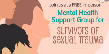 FREE In-Person Mental Health Support Group for Survivors of Sexual Trauma – Tuesday, 21 October @6pm