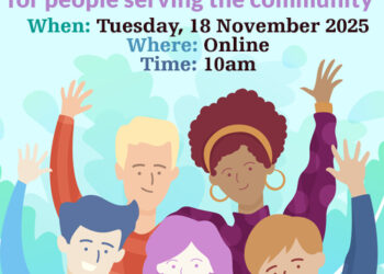 Free Online Mental Health Support Group for People Serving the Community – Tuesday, 18 November @10am