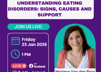 Understanding Eating Disorders: Signs, Causes and Support – Friday, 23 January @ 1pm