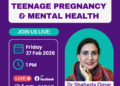 Teenage Pregnancy & Mental Health – Friday, 27 February @1pm