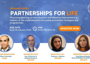 Webinar Series: Suicide Prevention – Thursay 26 Feb @10am