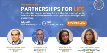 Webinar Series: Suicide Prevention – Thursay 26 Feb @10am