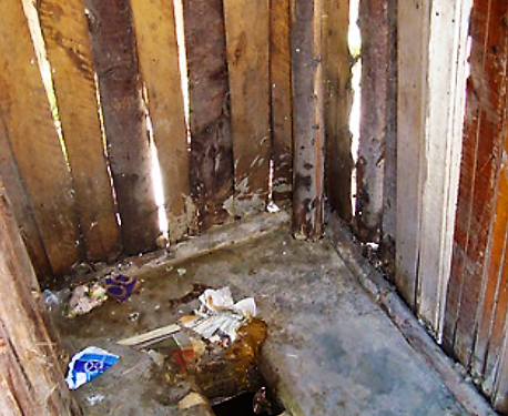 No child should die in a pit toilet