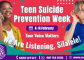 “We Hear You – Silalele”: A National Call to Listen and Act for Teen Suicide Prevention!