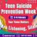 “We Hear You – Silalele”: A National Call to Listen and Act for Teen Suicide Prevention!
