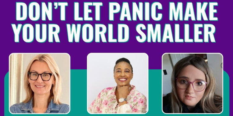 Free Online Ask The Expert Live on Facebook, Friday 10 July at 1pm – Don’t Let Panic Make Your World Smaller