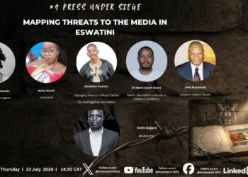 A press under siege : Mapping threats to the media in Eswatini