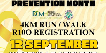 12 September: Fun Run in Aid of Suicide Prevention Month @8am!