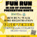 12 September: Fun Run in Aid of Suicide Prevention Month @8am!