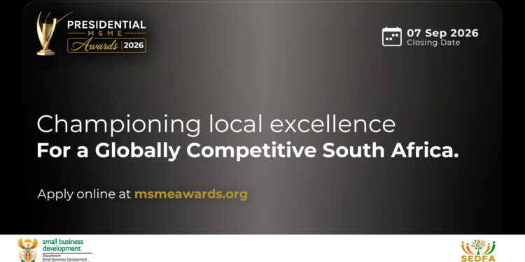 National Presidential MSME and Cooperatives Awards – New Application Deadline: Monday, 07 September 2026