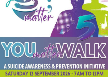 12 September: You Matter Walk @7am!