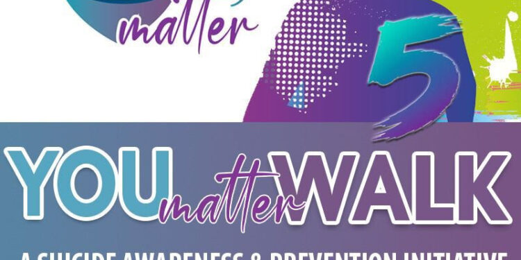 12 September: You Matter Walk @7am!